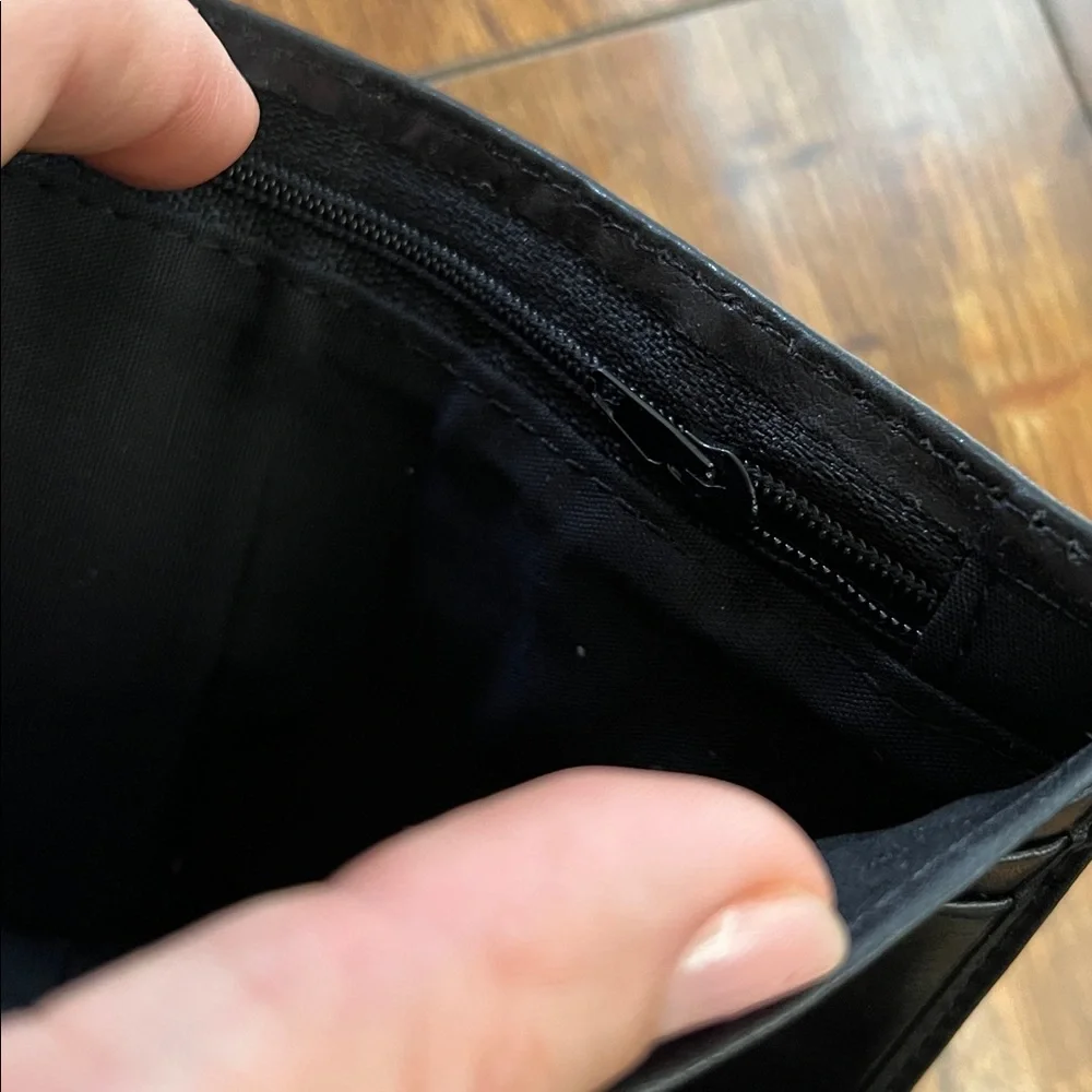 Dockers Black Leather Card Holder